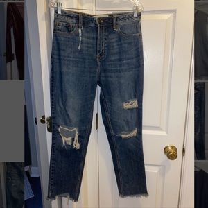 Abercrombie girlfriend jeans